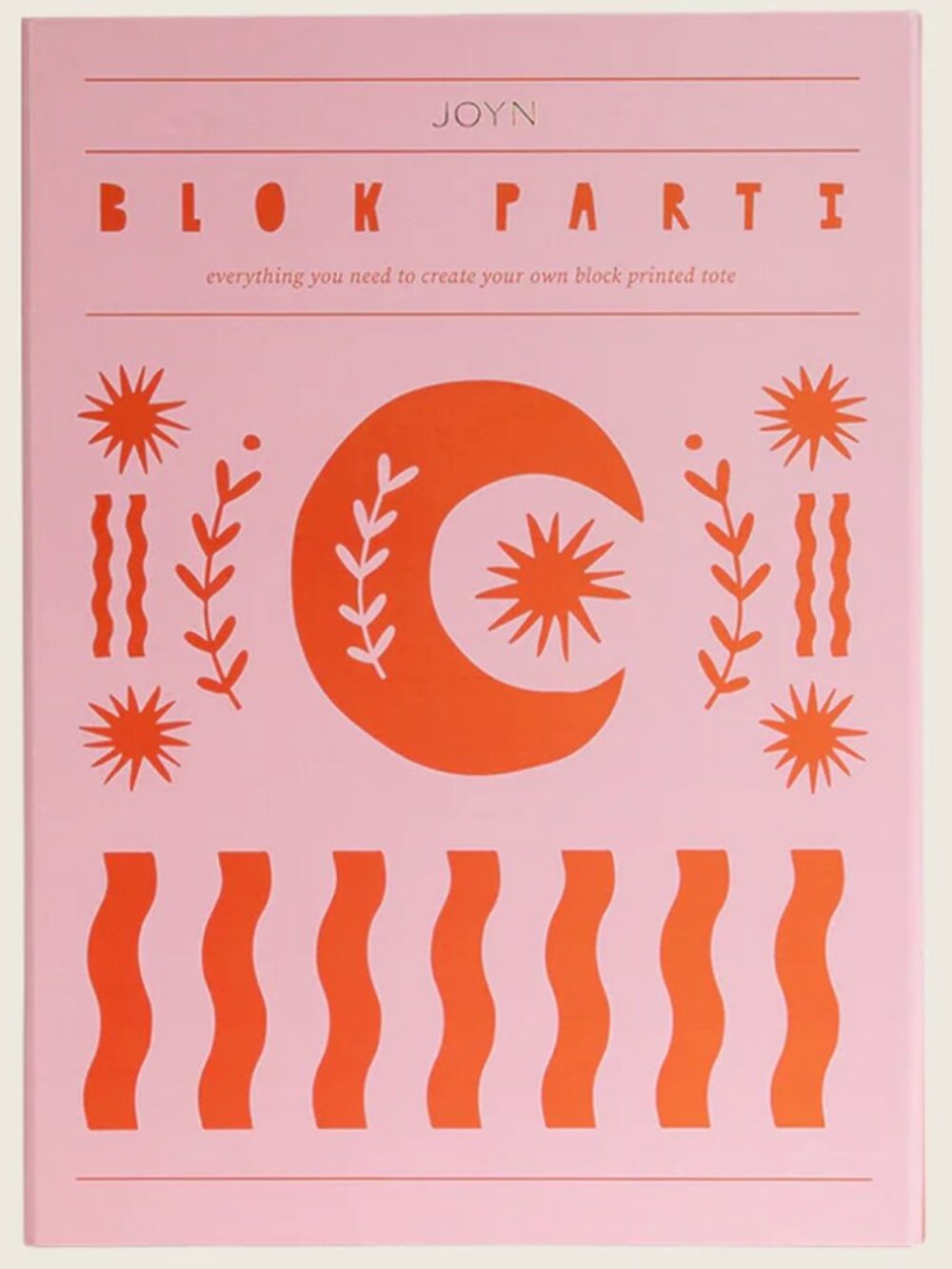 Block Printing Kit - Cosmic Print Tote Bag